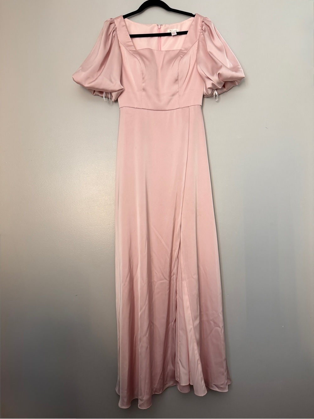 AW Bridal Etta Dress Pink - Picture 3 of 5